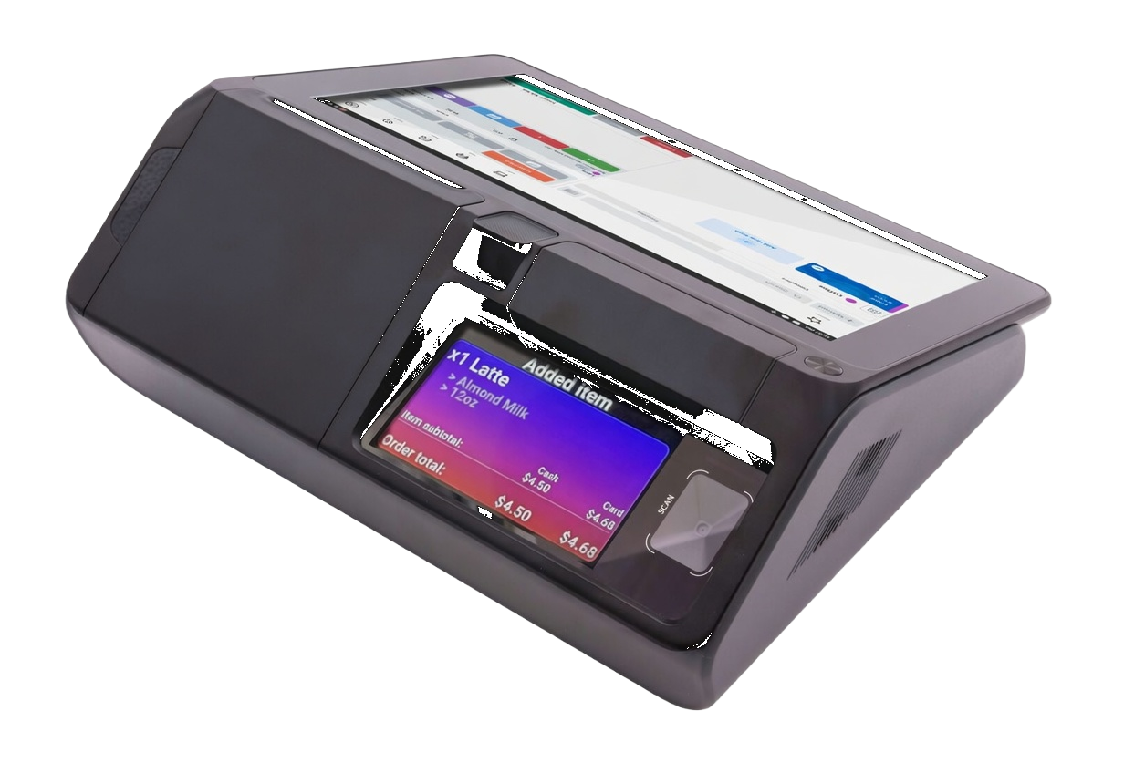 Modern countertop POS and payment hardware